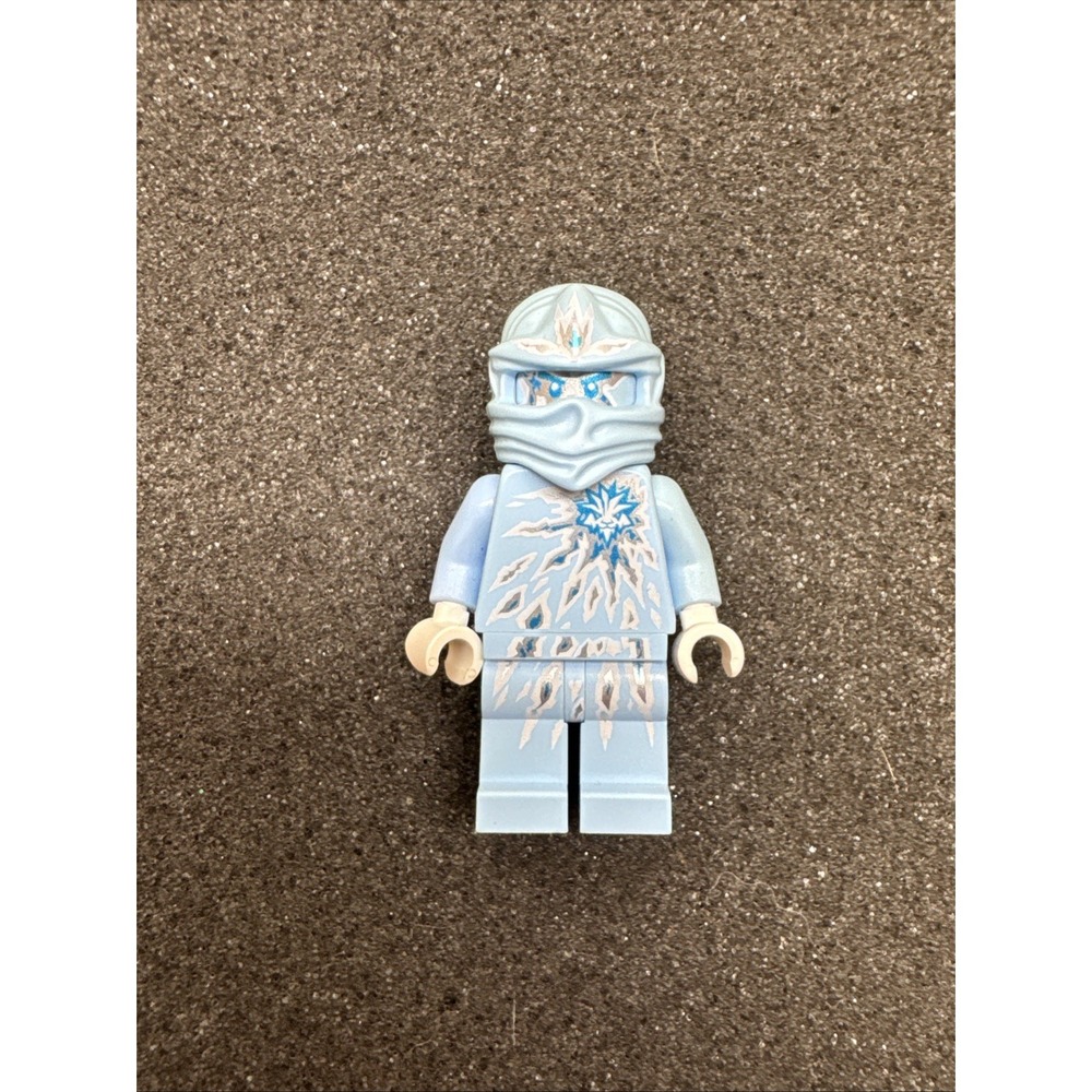 Lego Ninjago NRG Zane Minifigure (9590) Njo 0069 VG Authentic - Rare